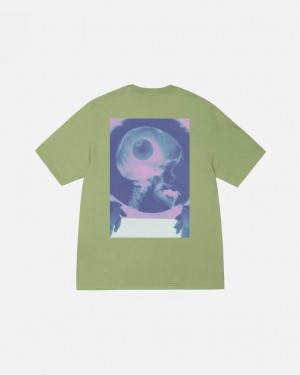 Men's Stussy X-Ray Tees Green Dubai | UAE TAC-5187