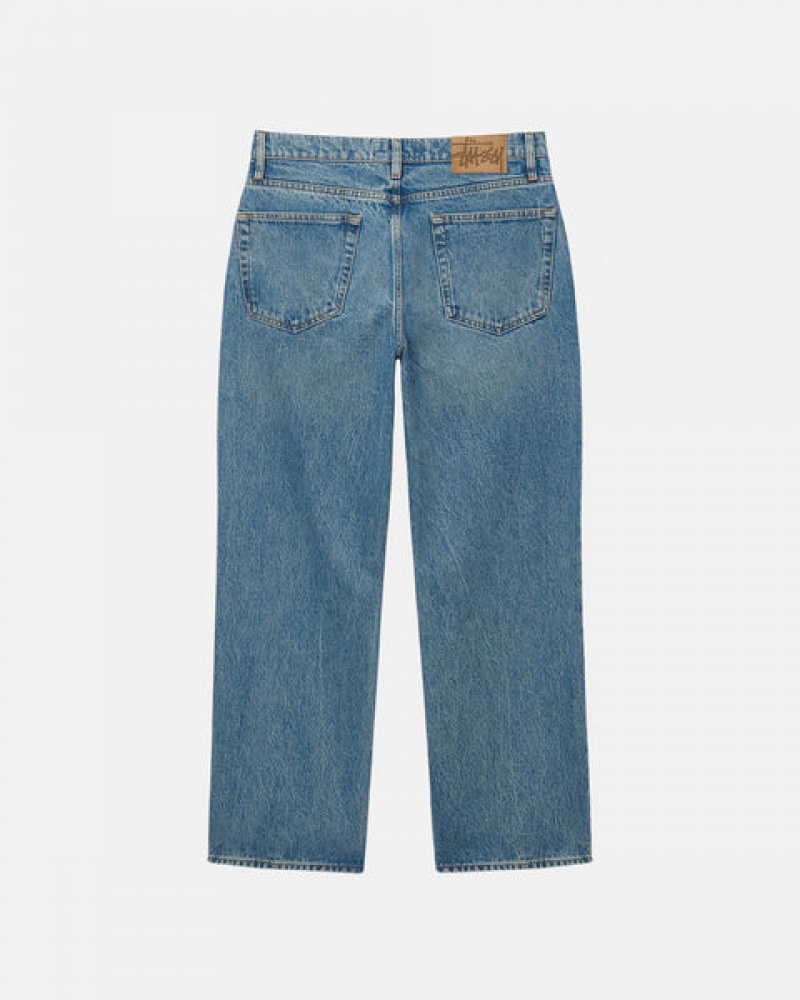 Men's Stussy Classic Jean Denim Blue Dubai | UAE NWC-4336