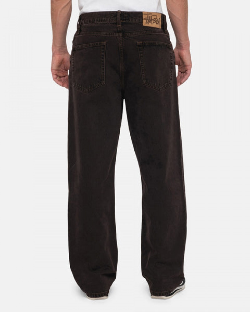 Men's Stussy Classic Jean Denim Pants Black Dubai | UAE GAC-4062