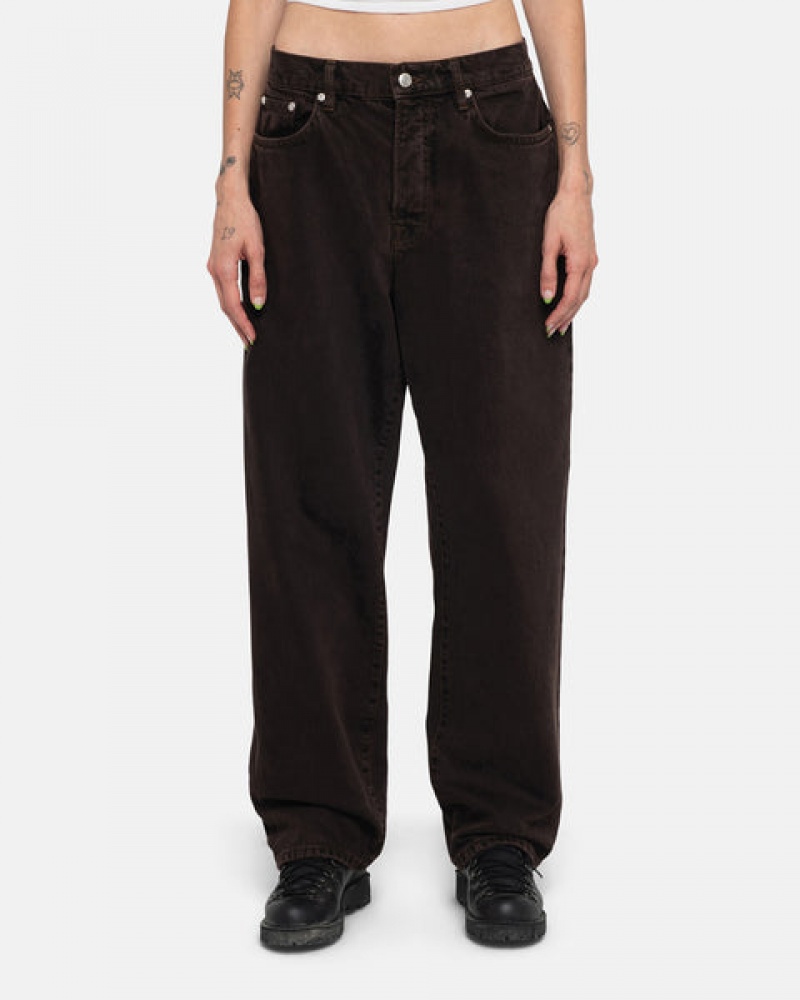 Men's Stussy Classic Jean Denim Pants Black Dubai | UAE GAC-4062