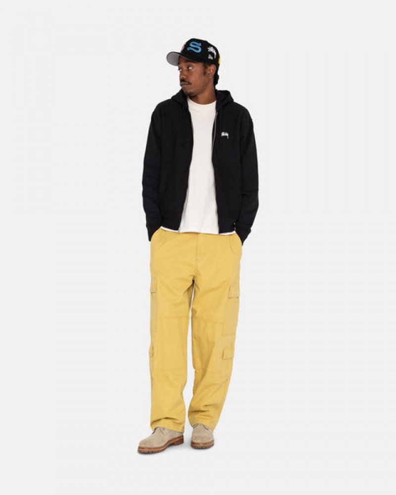 Men's Stussy Ripstop Surplus Cargo Pants Yellow Dubai | UAE JWZ-3686