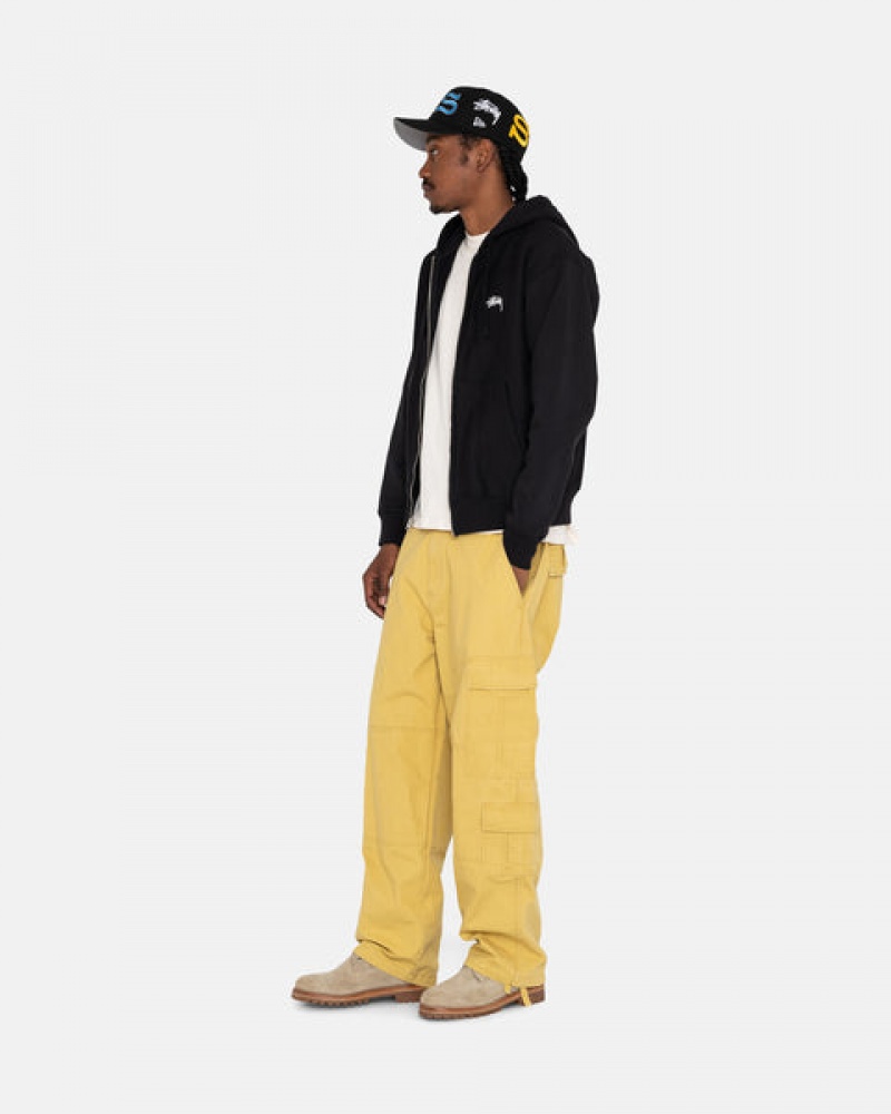 Men's Stussy Ripstop Surplus Cargo Pants Yellow Dubai | UAE JWZ-3686