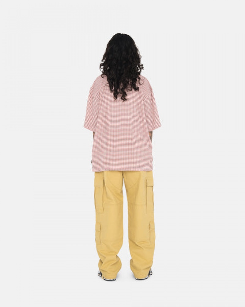 Men's Stussy Ripstop Surplus Cargo Pants Yellow Dubai | UAE JWZ-3686