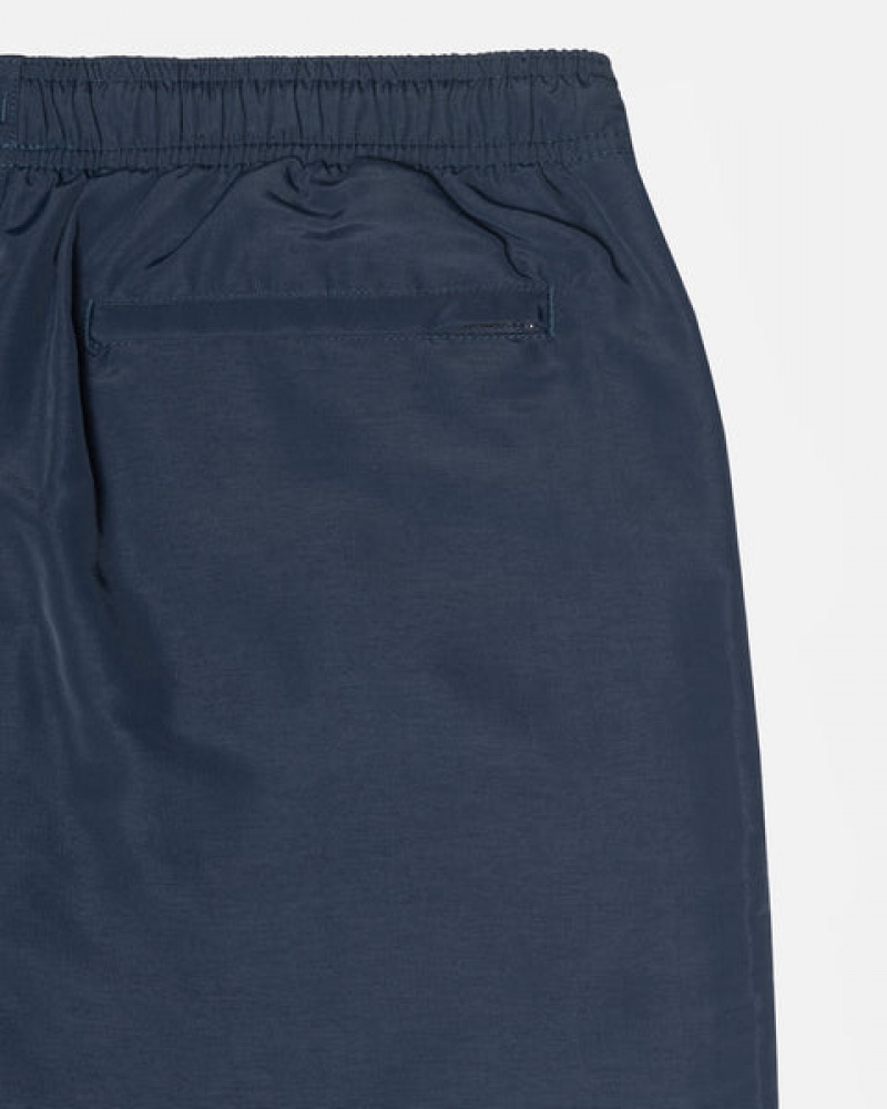 Men's Stussy Stock Water Short Swimwear Navy Dubai | UAE NYW-8184