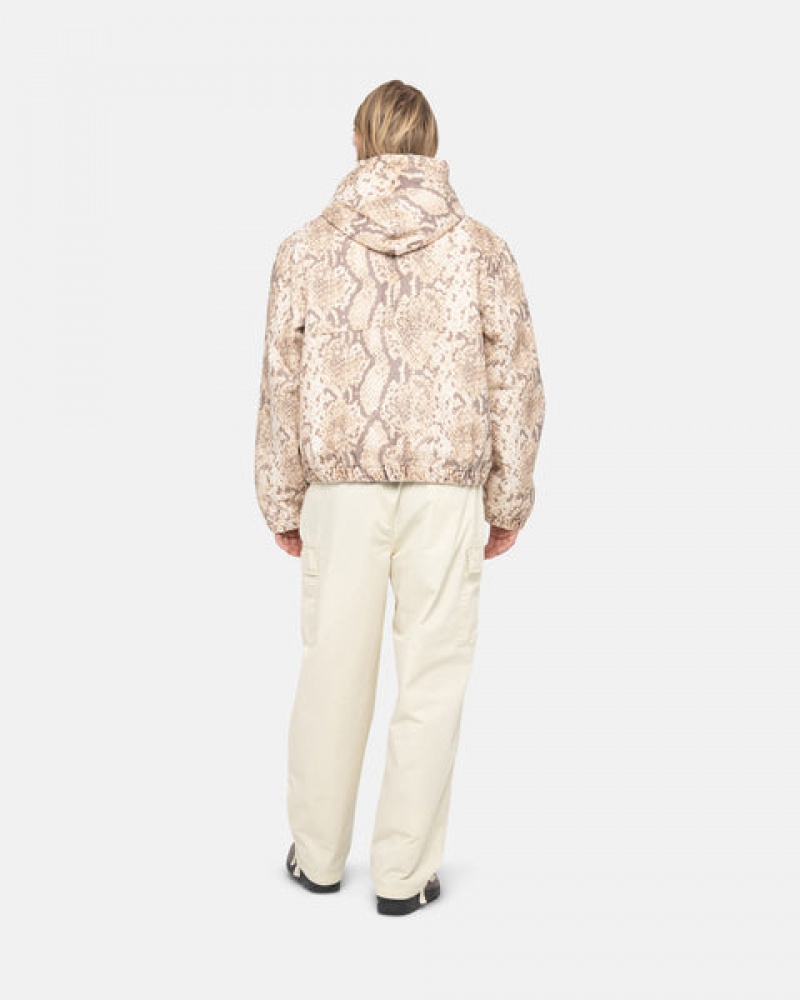 Women's Stussy Beach Pant Ripstop Cargo Pants Cream Dubai | UAE OZW-3683