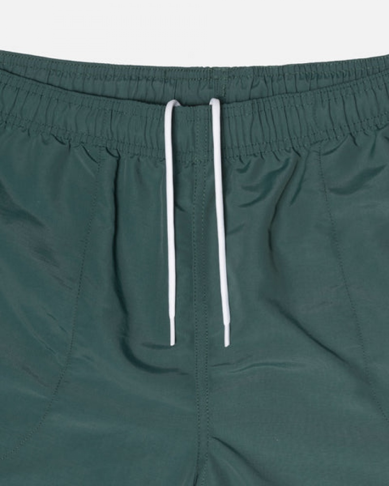 Women's Stussy Big Basic Water Short Swimwear Green Dubai | UAE HFW-4297