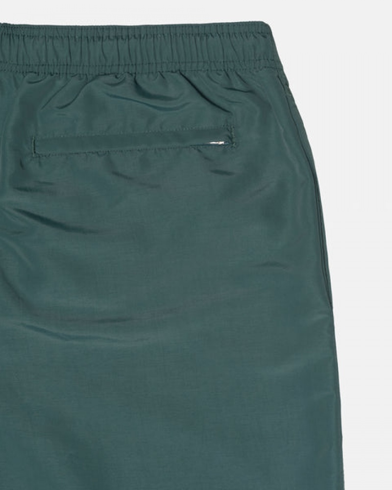 Women's Stussy Big Basic Water Short Swimwear Green Dubai | UAE HFW-4297