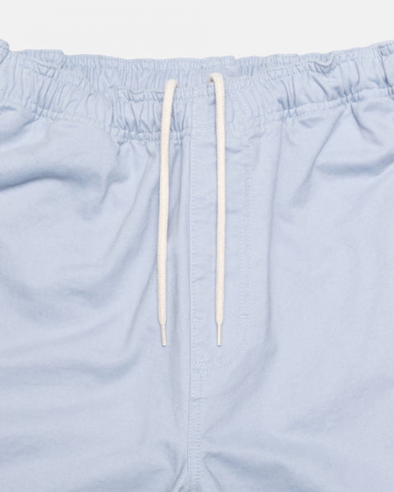 Women's Stussy Brushed Beach Pants Blue Dubai | UAE FNT-6242