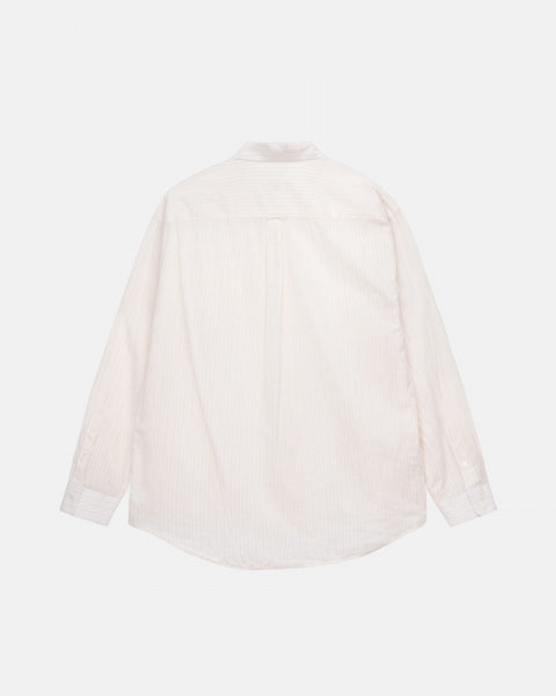 Women's Stussy Light Weight Classic Shirts White Dubai | UAE QGC-8062