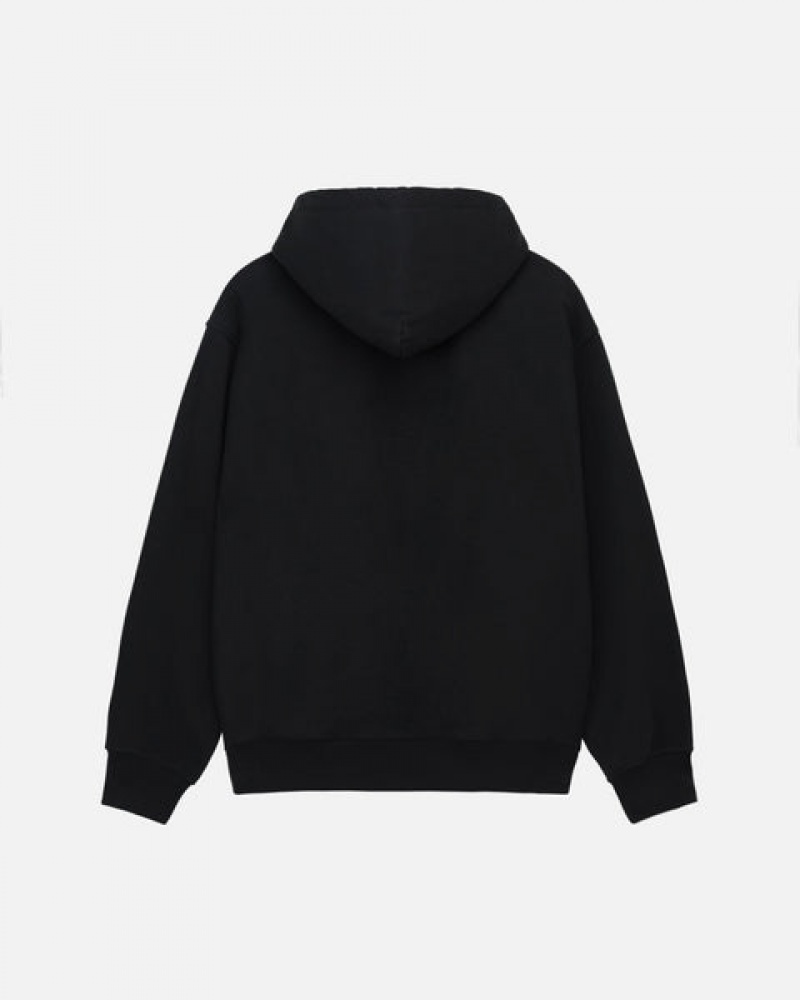 Women's Stussy Soda Can Hoodie Black Dubai | UAE UNK-4101