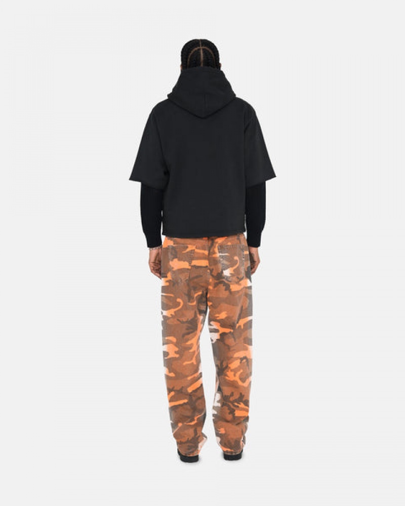 Women's Stussy Ss Boxy Cropped Hoodie Black Dubai | UAE MDU-1192