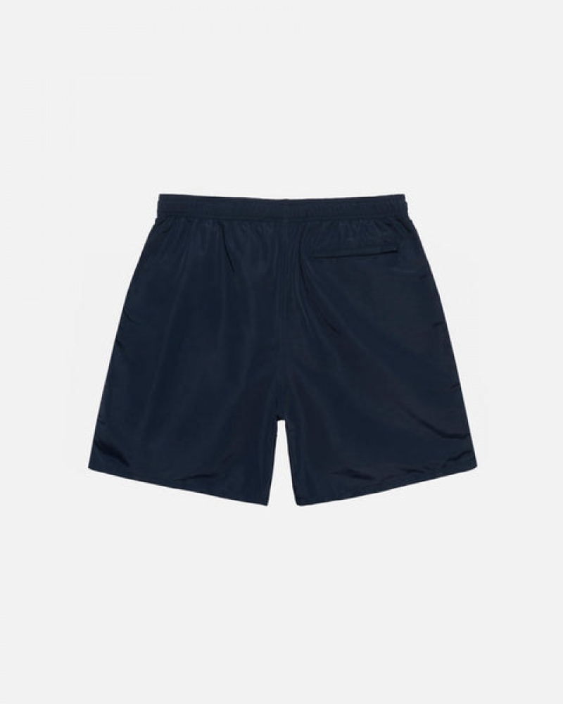 Women's Stussy Stock Water Short Swimwear Navy Dubai | UAE IDC-6758