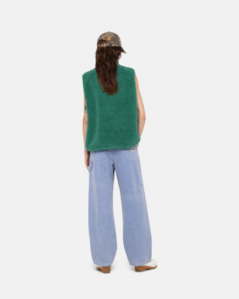 Women's Stussy Work Pant Canvas Pants Purple Dubai | UAE GWH-8717