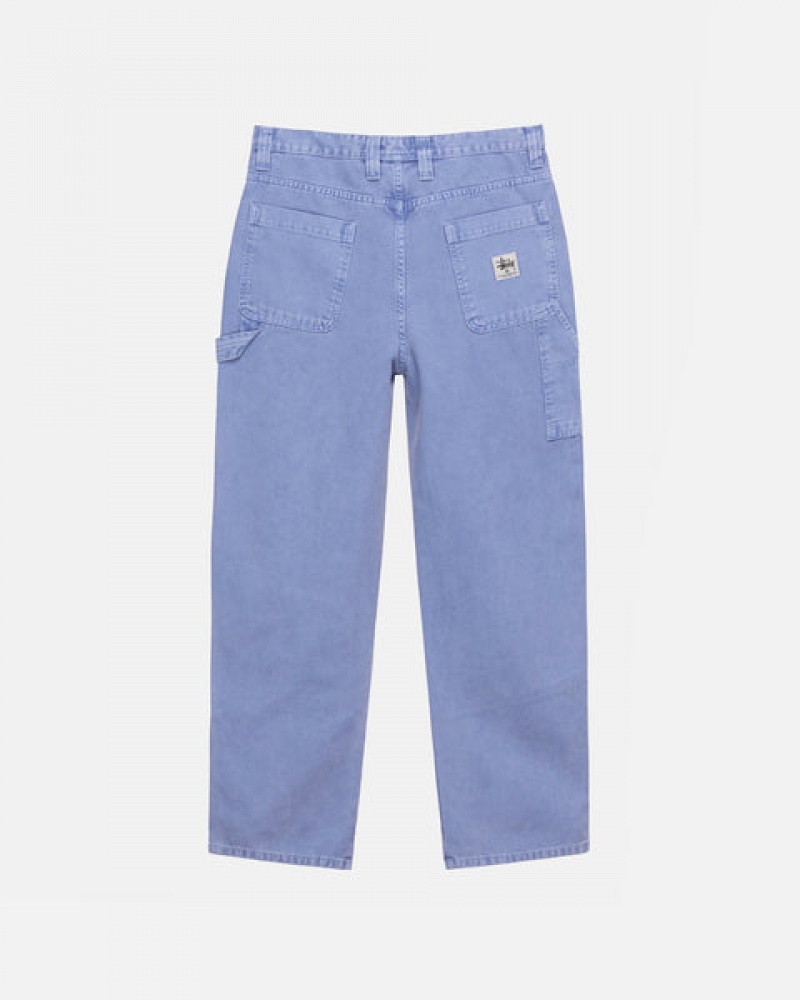 Women's Stussy Work Pant Canvas Pants Purple Dubai | UAE GWH-8717